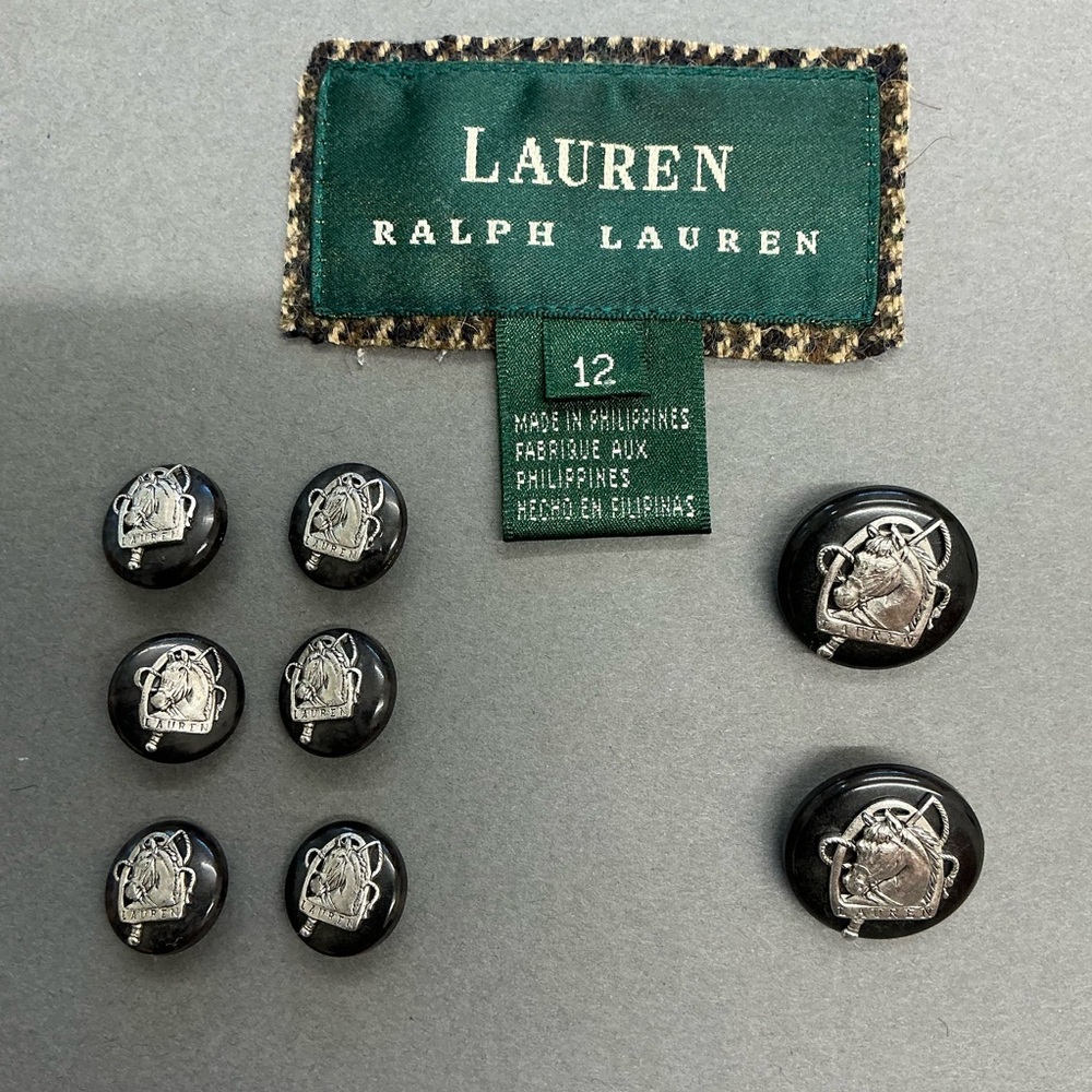Lauren Ralph Lauren replacement equestrian buttons